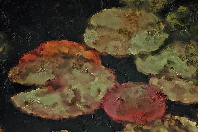 一键生成大师级逼真油画作品效果PS动作 Palette Knife Photoshop Action插图(13)