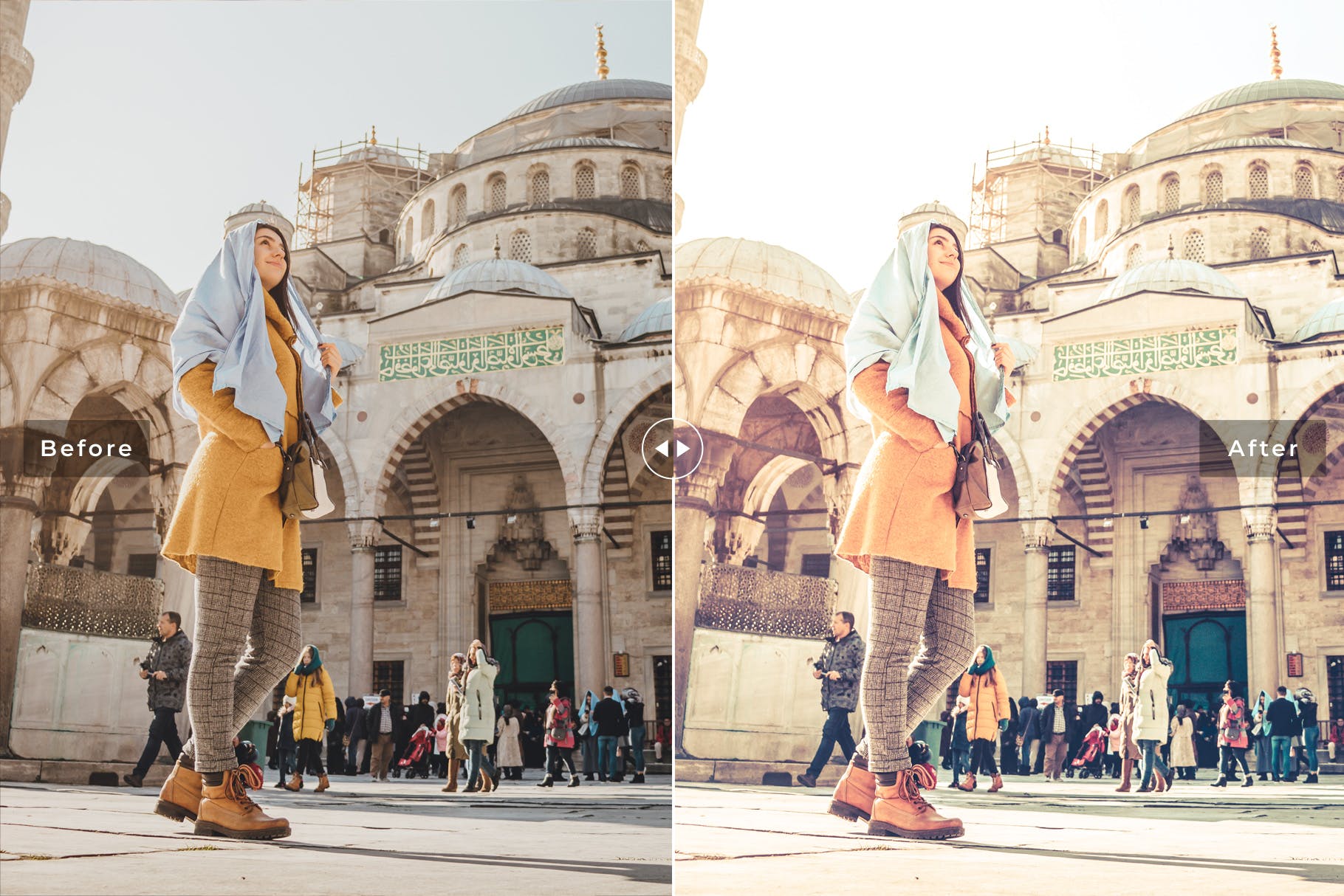 伊斯坦布尔旅行照片&风景照Lightroom调色预设 Istanbul Mobile & Desktop Lightroom Presets插图(1)