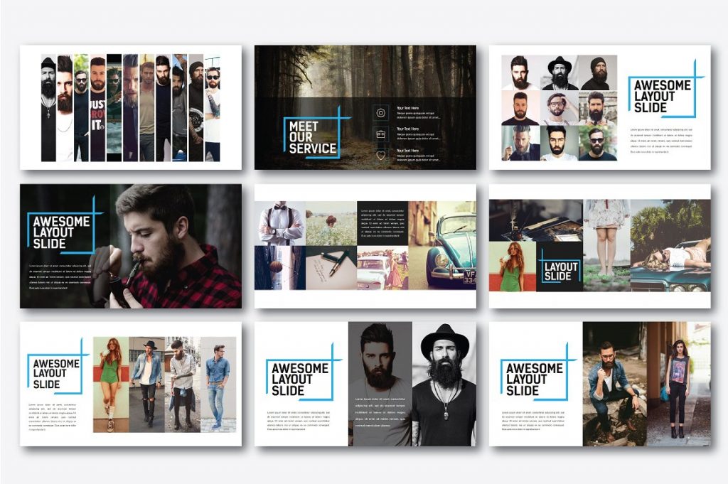 多图的商务风PPT打包下载[pptx]插图(5)