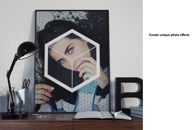 等距网格效果PSD分层模板 Isometric Grid Effects插图(5)