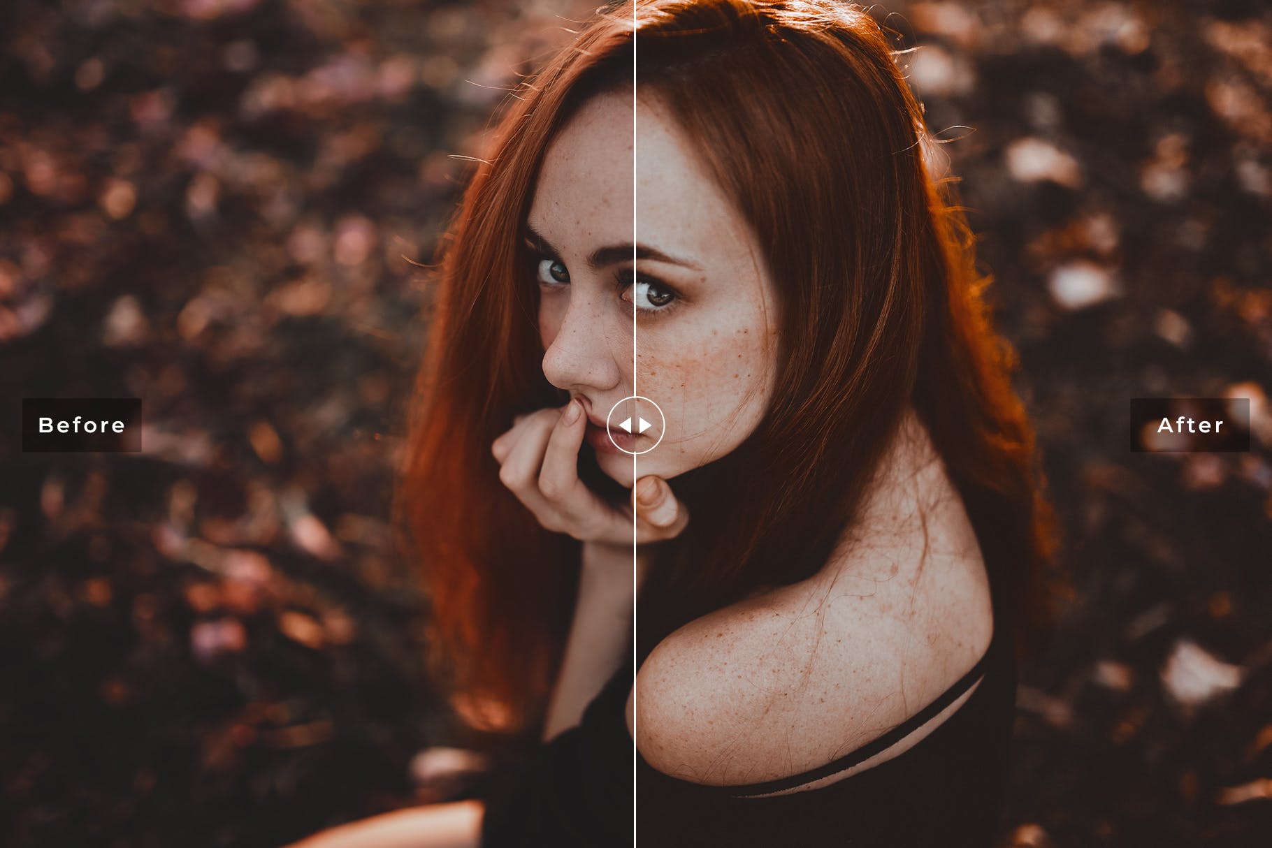 人像摄影照片后期处理华丽调色滤镜LR预设 Wonderland Pro Mobile & Desktop Lightroom Presets插图(3)