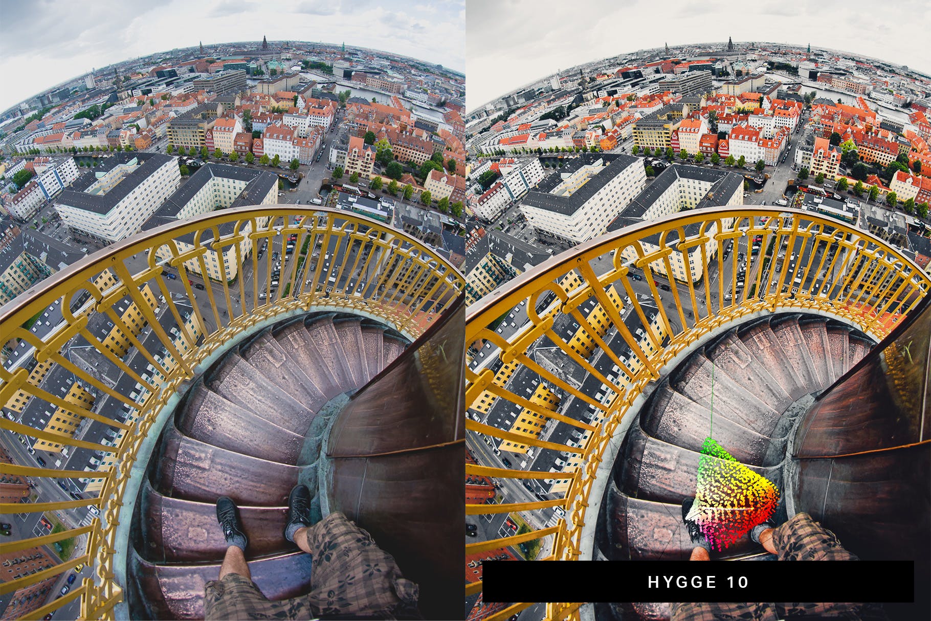 50款色彩缤纷城市摄影Lightroom调色预设 50 Copenhagen Lightroom Presets and LUTs插图(2)