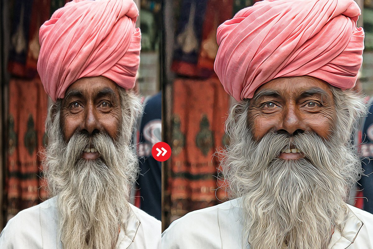 时尚专业油性艺术photoshop动作下载插图(7)