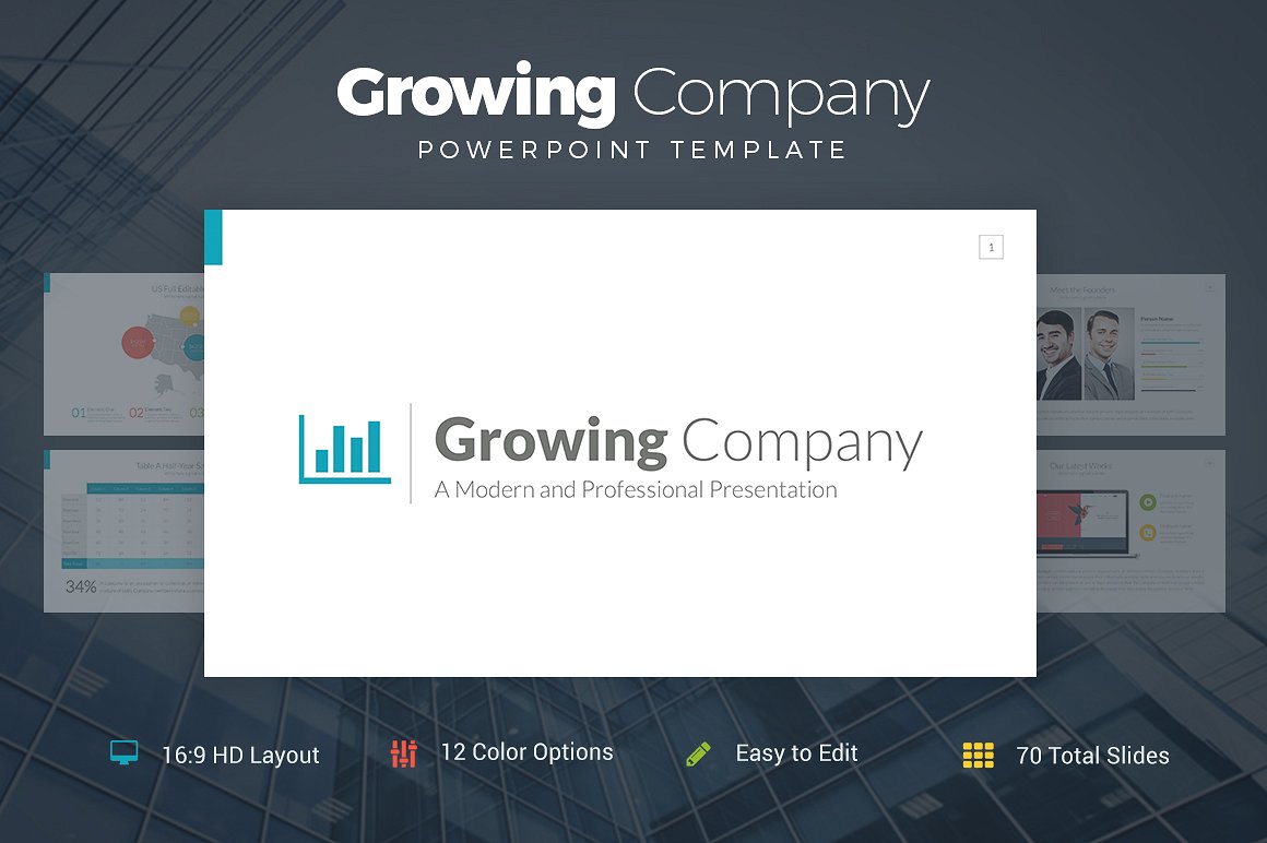 77个多用途商业化幻灯片模板合辑下载[pptx,key]插图(13)