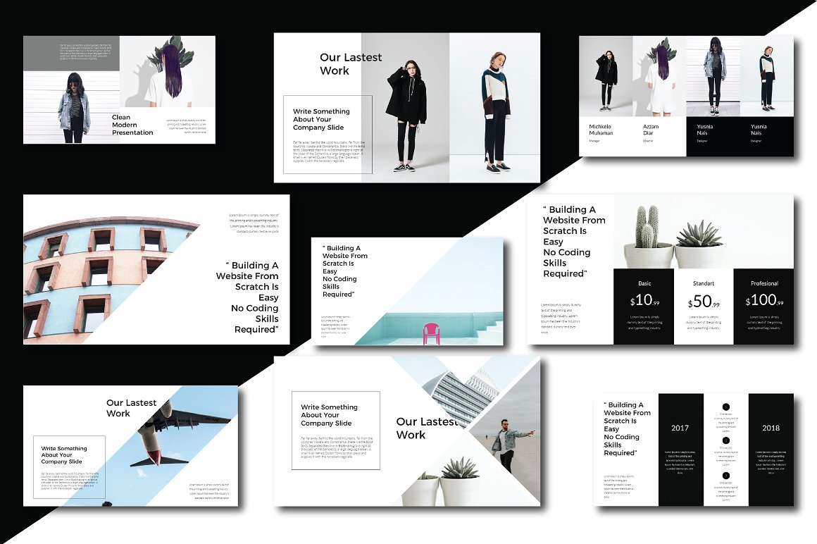 Batas – 超现代的极简主义商业化keynote幻灯片模板下载[key]插图(4)