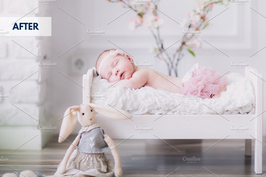 婴儿&儿童摄影照片后期处理PS动作 Baby & Child Photoshop Actions插图(7)