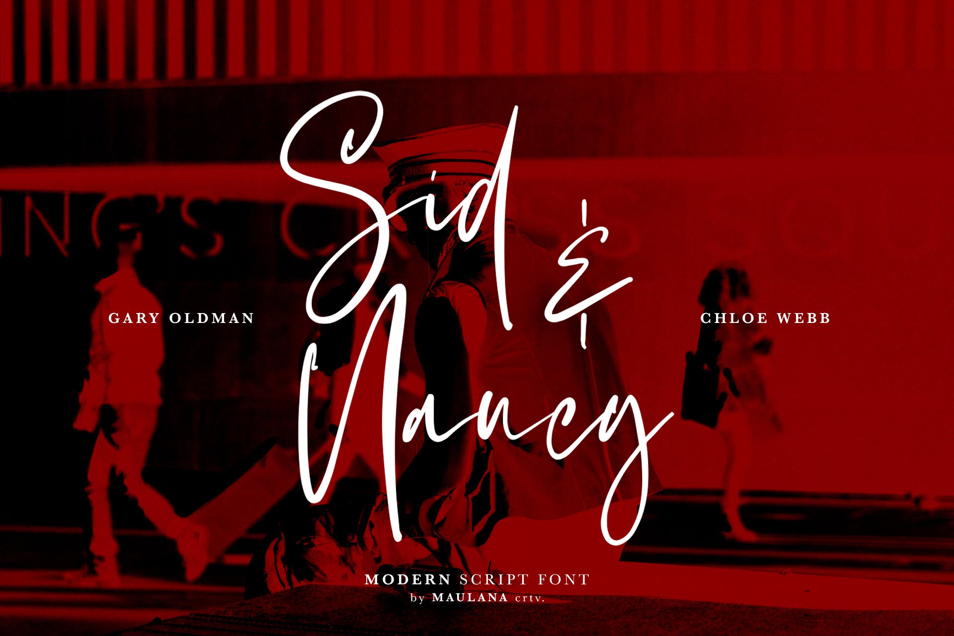 豪迈狂草英文书法字体下载 Hovercut Brush Script Font插图(4)