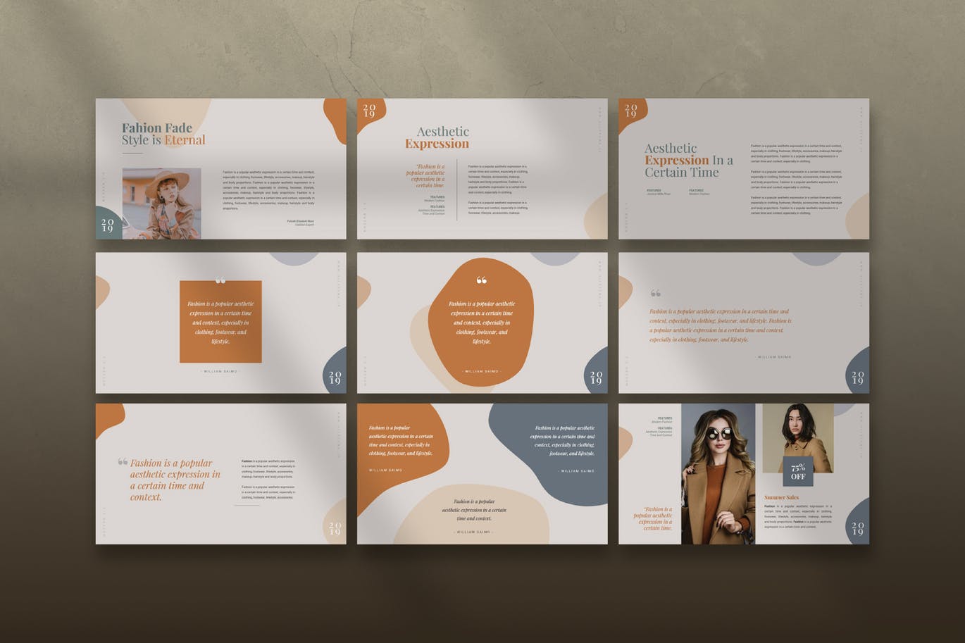 时尚品牌商店介绍Keynote演示文稿模板 Fashion Store – Keynote Presentation插图(2)