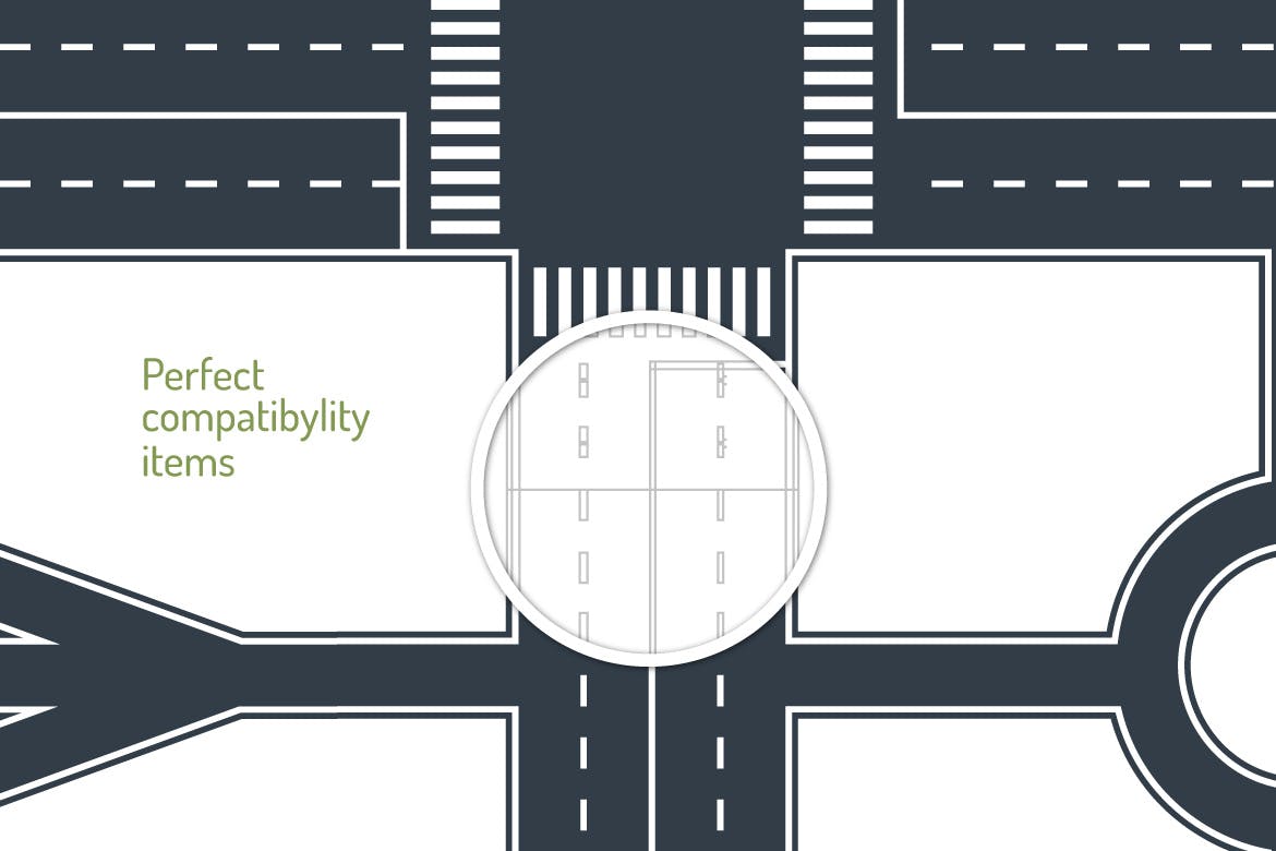 地图绘制设计AI工具包 Road Map ToolKit插图(1)