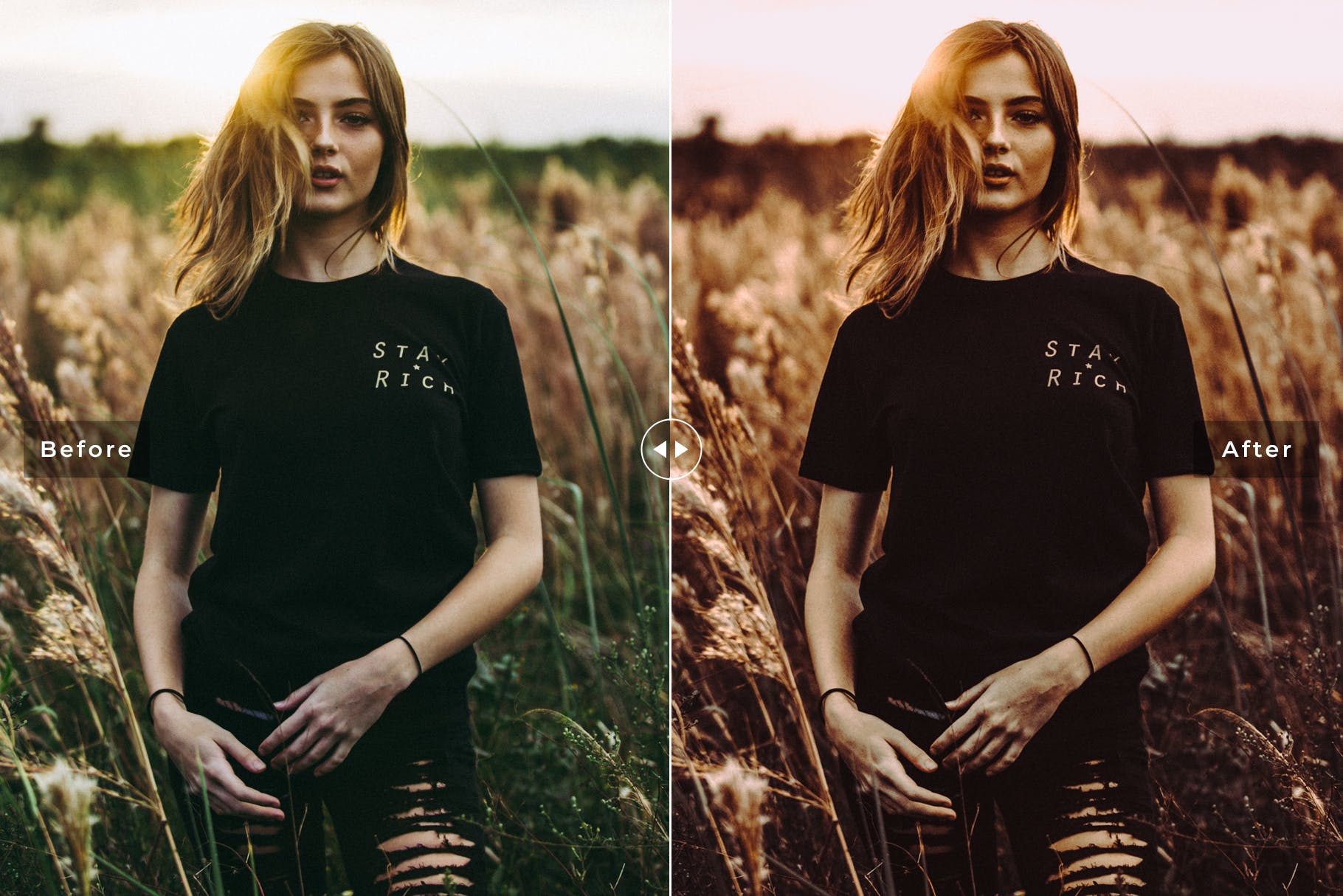 活力暖色系照片后期处理调色LR预设 Rich Mobile & Desktop Lightroom Presets插图(2)