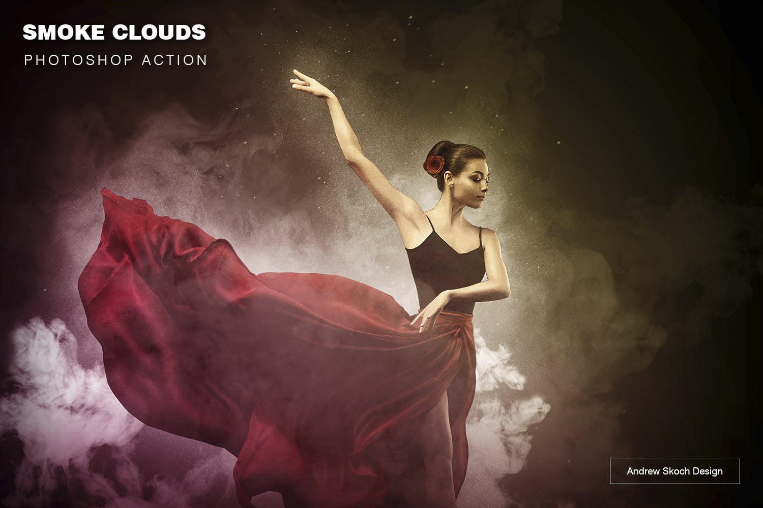 烟雾特效照片特效处理PS动作插图(3)