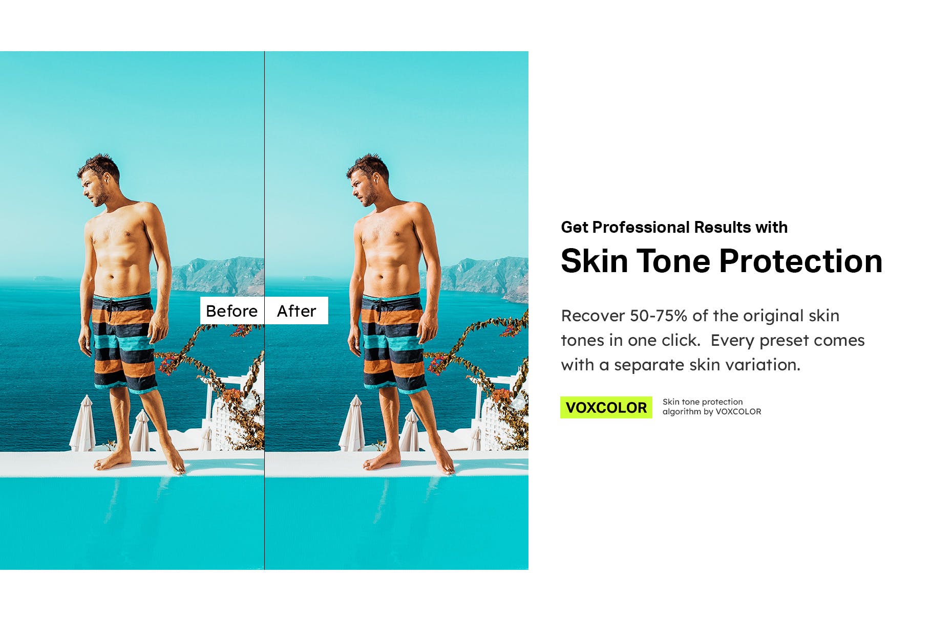 50种美丽鲜艳蓝色调照片滤镜素材库精选LR预设 50 Santorini Lightroom Presets and LUTs插图(9)