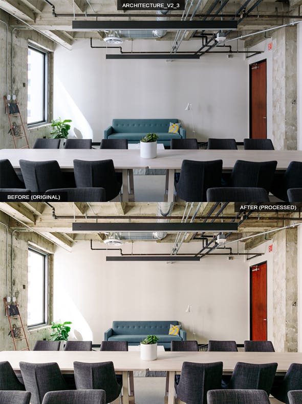 14款专业建筑摄影Lightroom调色预设 14 Pro Architecture Lightroom Presets插图(3)