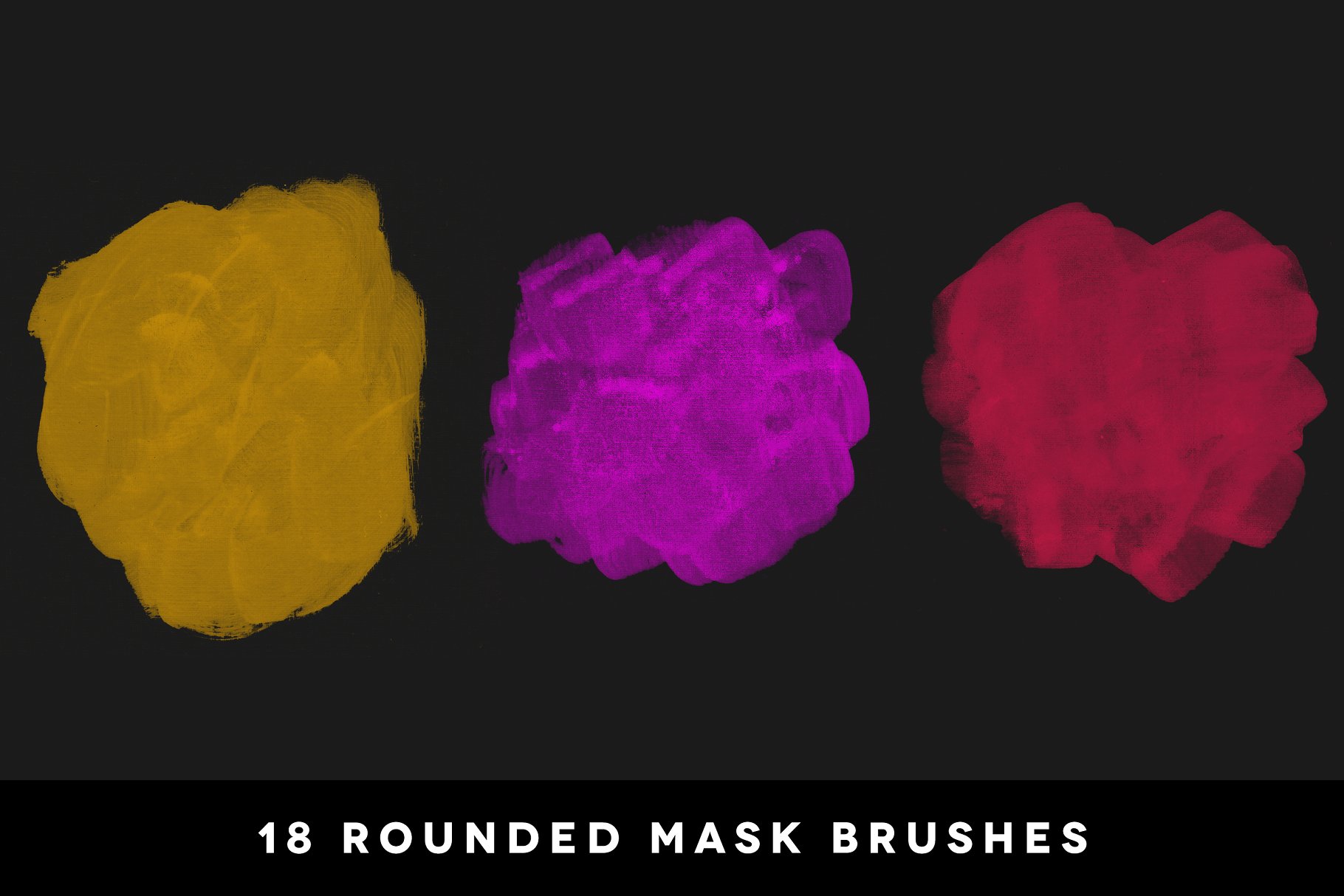 手工绘制画笔纹理PS笔刷 Creative Masking Kit插图(7)