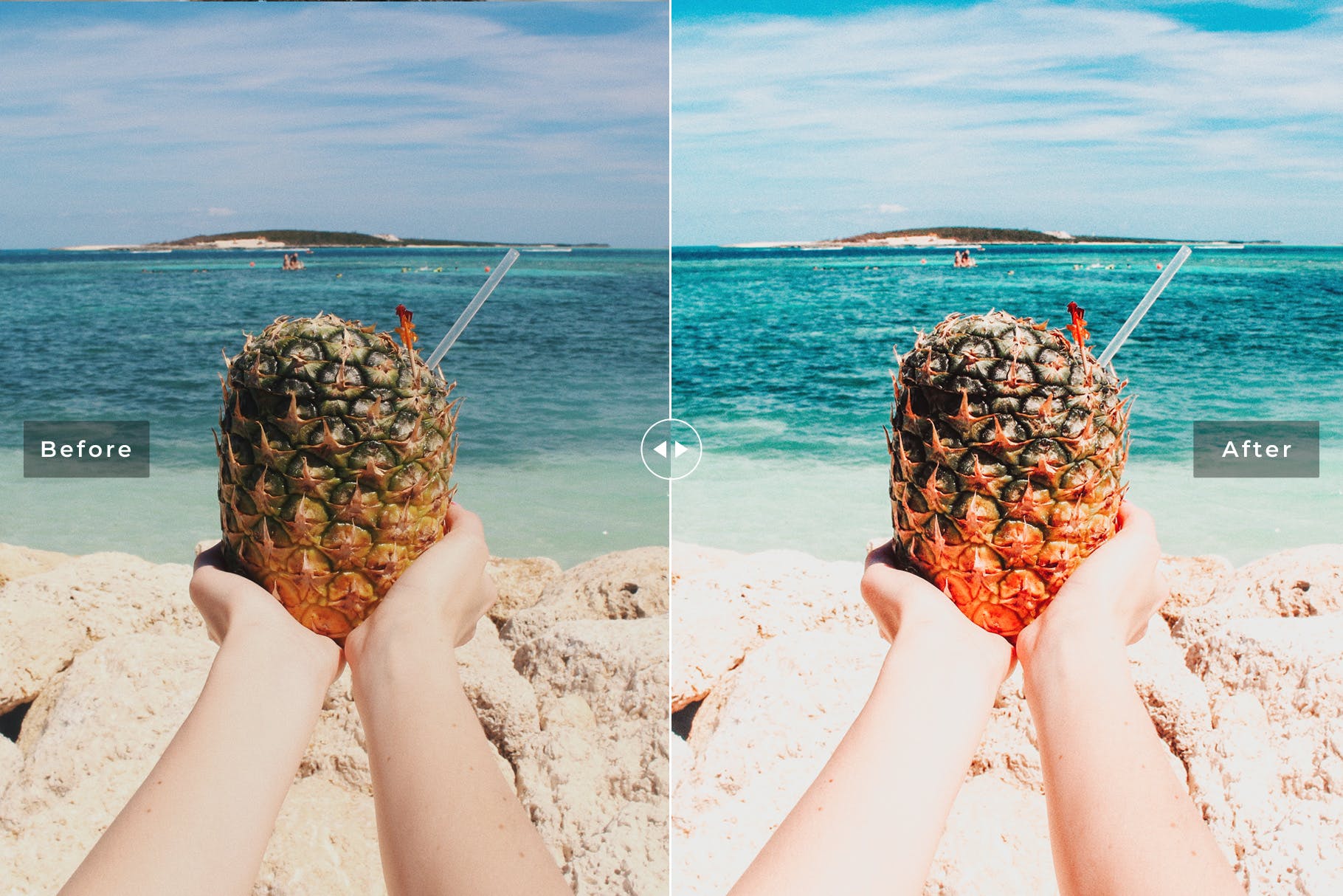 摄影大师必备明亮自然鲜艳色调照片处理素材库精选LR预设 Seychelles Mobile & Desktop Lightroom Presets插图(2)