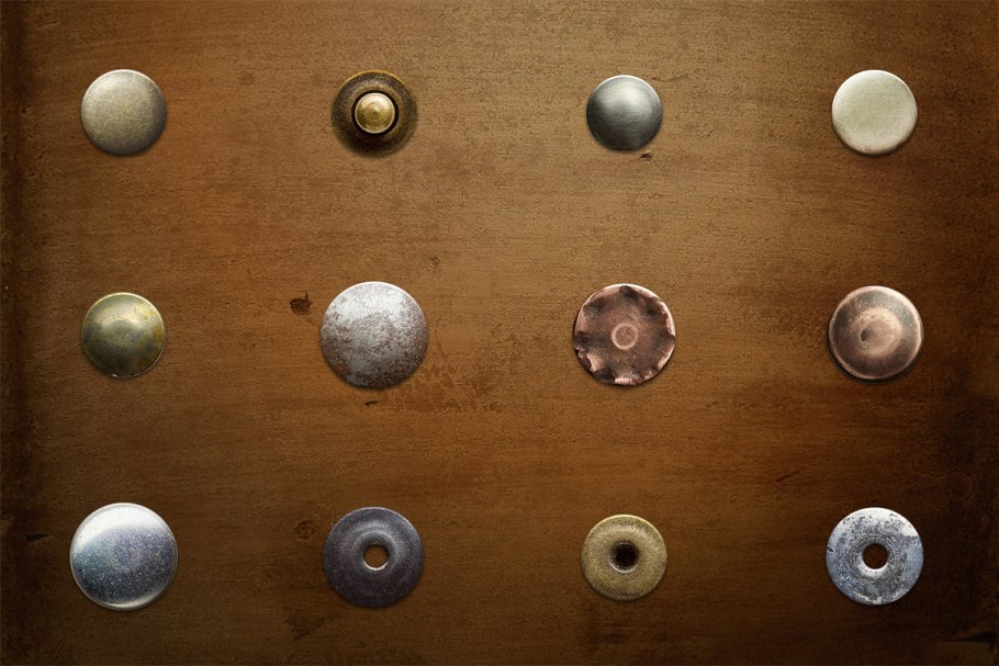 金属冲压效果PS图层样式 Metal Stamping Effect For Photoshop插图(2)