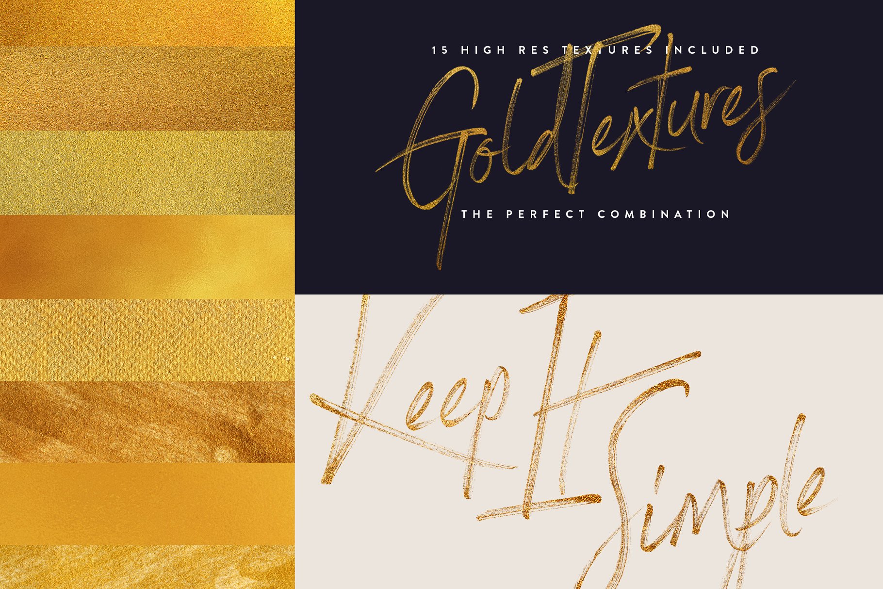 龙飞凤舞飘逸手写英文字体 Rustic Gold SVG Brush Script插图(5)