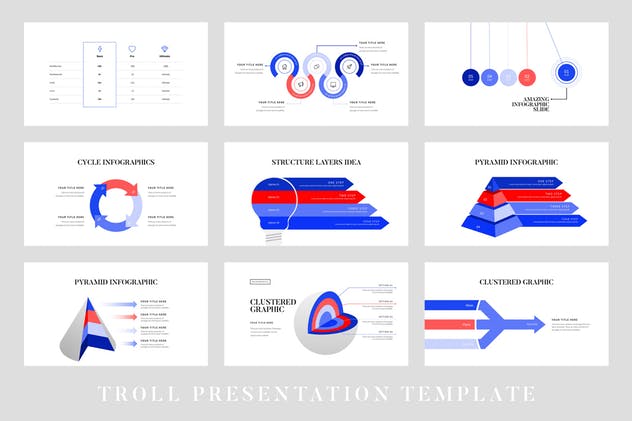 SWTO行业分析PPT幻灯片模板 Troll – Powerpoint Template插图(11)