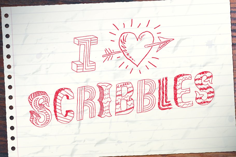 涂鸦笔画AI笔刷 Doodle Brushes插图(2)