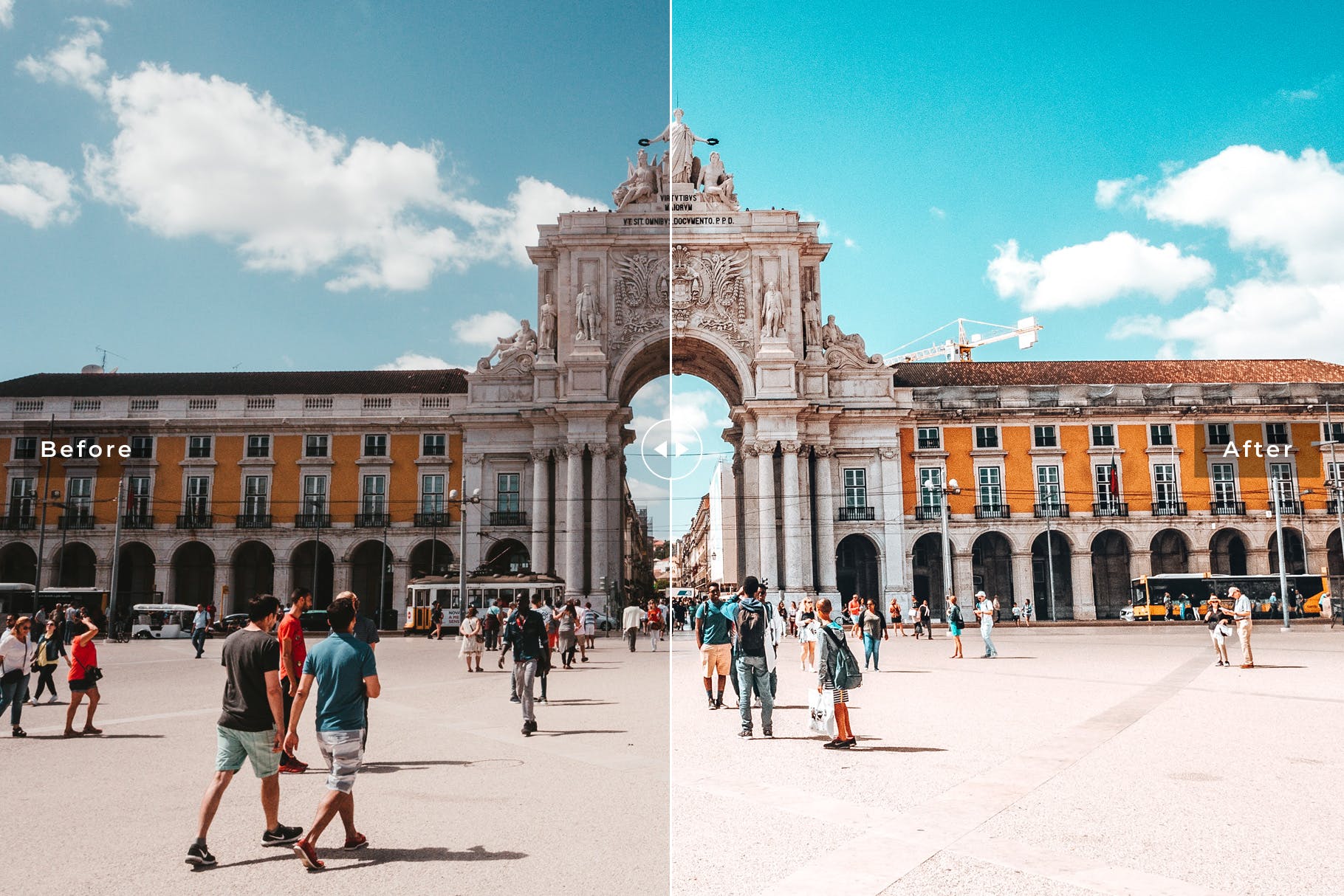 照片后期光线增强亮色处理素材库精选LR预设 Lisbon Mobile & Desktop Lightroom Presets插图(2)
