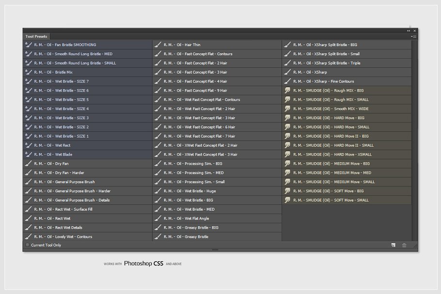 RM出品高品质油画笔刷合集 RM Gorgeous Oil插图(1)