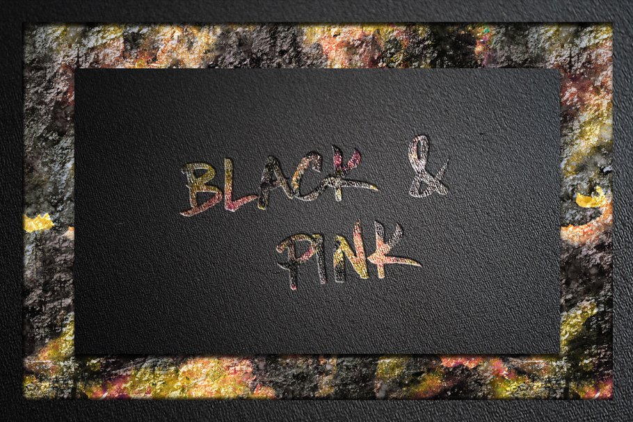 创意水彩金箔PS图层样式[1.1GB] Watercolor and Gold Layer Styles PS插图(4)