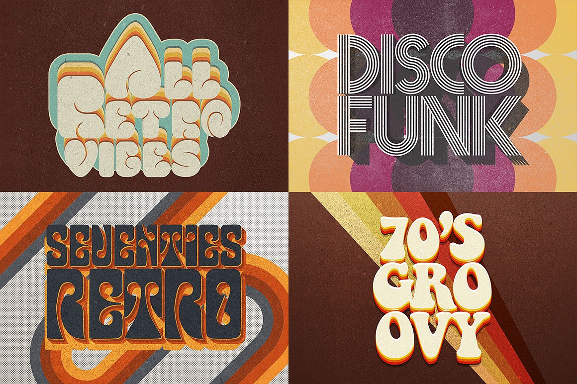 素材库下午茶：150款3D文字效果的PS图层样式 150 3D Text Effects for Photoshop–2.61 GB插图(55)