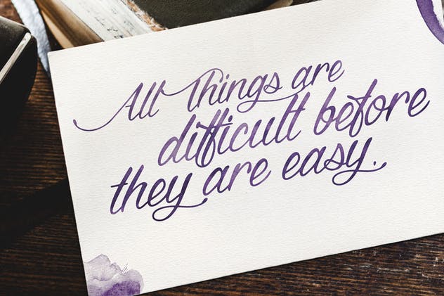 一键生成水墨绘画效果智能对象图层/PS笔刷 Speed Ink – Smart PSD插图(1)