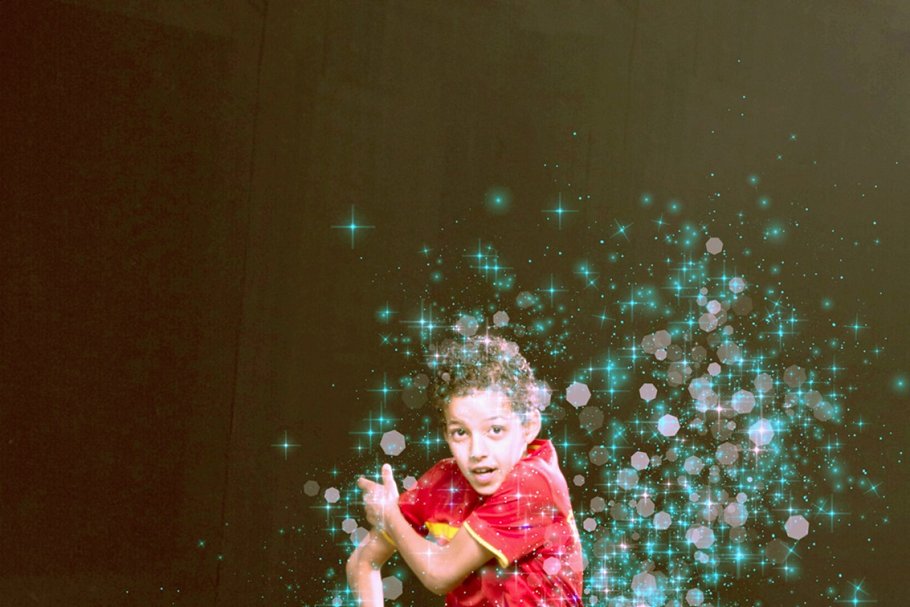 微粒体星星粒子效果PS动作下载 sparkle Photoshop Action插图(5)