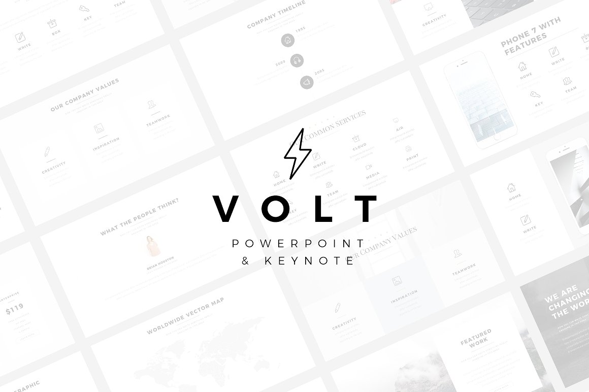 77个多用途商业化幻灯片模板合辑下载[pptx,key]插图(18)