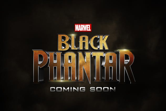 电影3D动画特效标题文字特效PS字体样式v2 Cinematic 3D Movie Mockups V2插图(1)