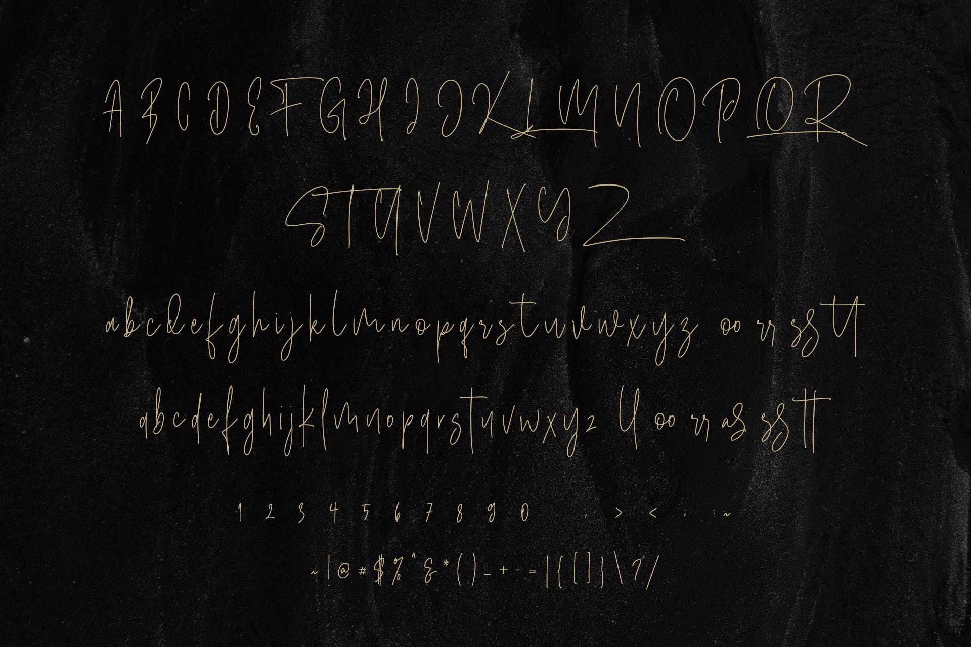 英文钢笔签名字体下载 Masstro Signature Typeface插图(9)