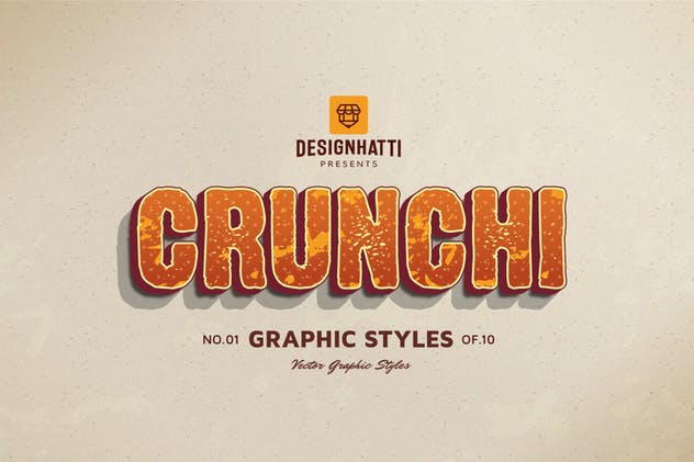 10种复古怀旧风格PS文本样式 for AI Retro Vintage Text Styles插图(2)