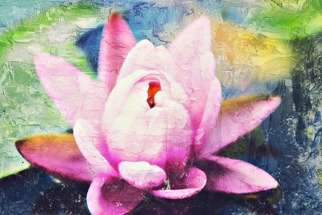 厚涂手法油画效果一键生成PS动作 Impasto Oil Paint Photoshop Action插图(15)