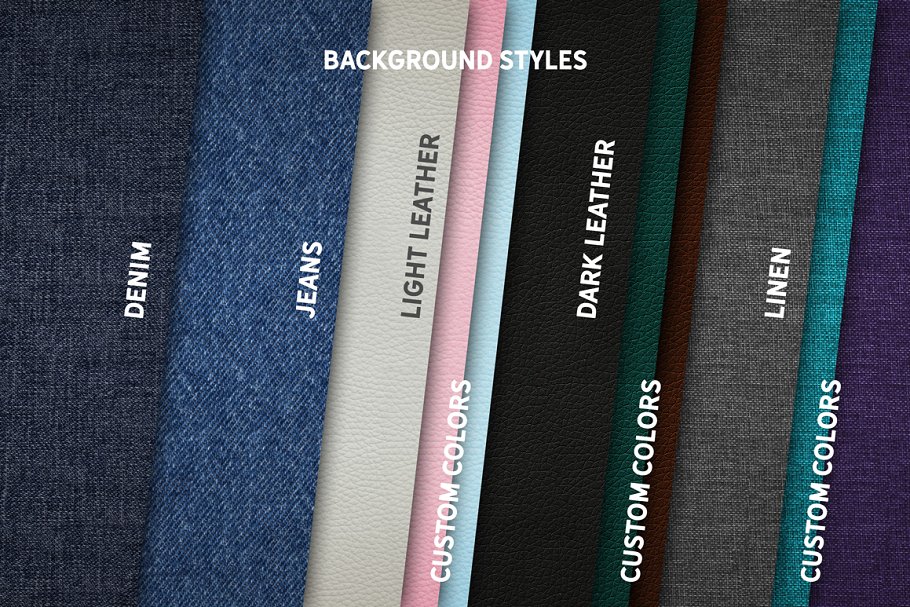 绣花纺织纹理图案设计PS动作 Embroidery Photoshop Actions Tooklit插图(3)