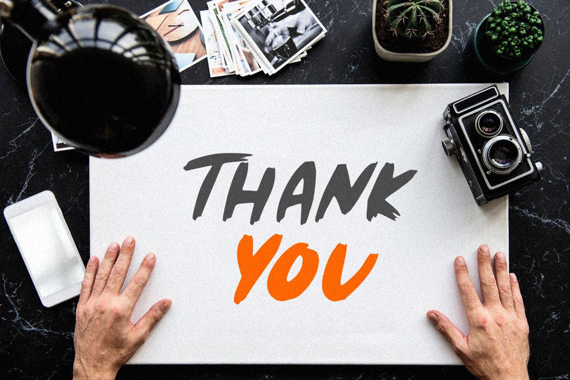 圆润厚实英文笔刷字体下载 Forqend Brush Typeface插图(7)