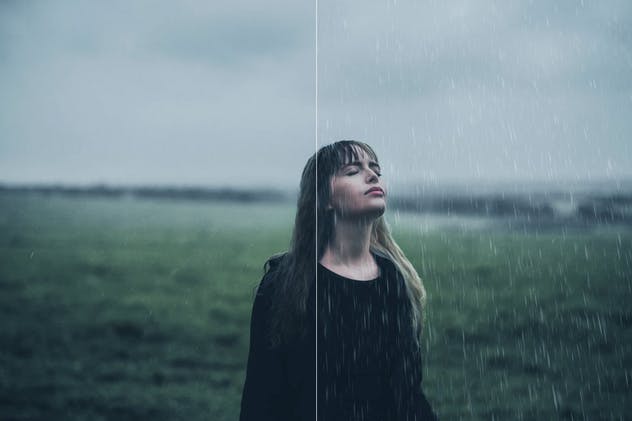 50款高分辨率雨水PS笔刷 50 Rain Photoshop Brushes插图(6)