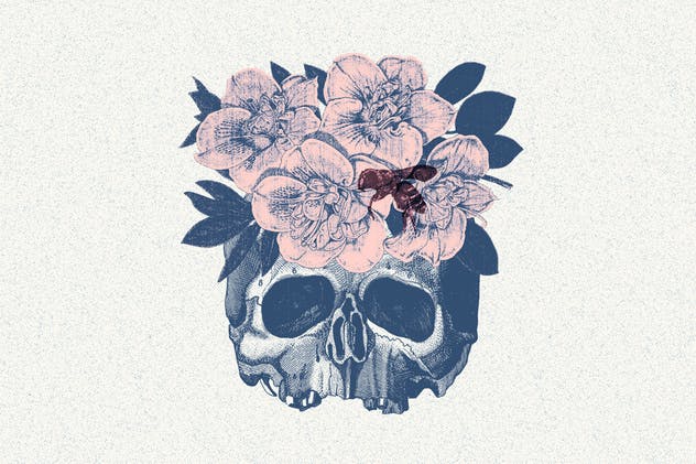 Alternative Printmaker–打造另类版画效果的PS笔刷下载[abr,pat,grd,psd]插图(3)