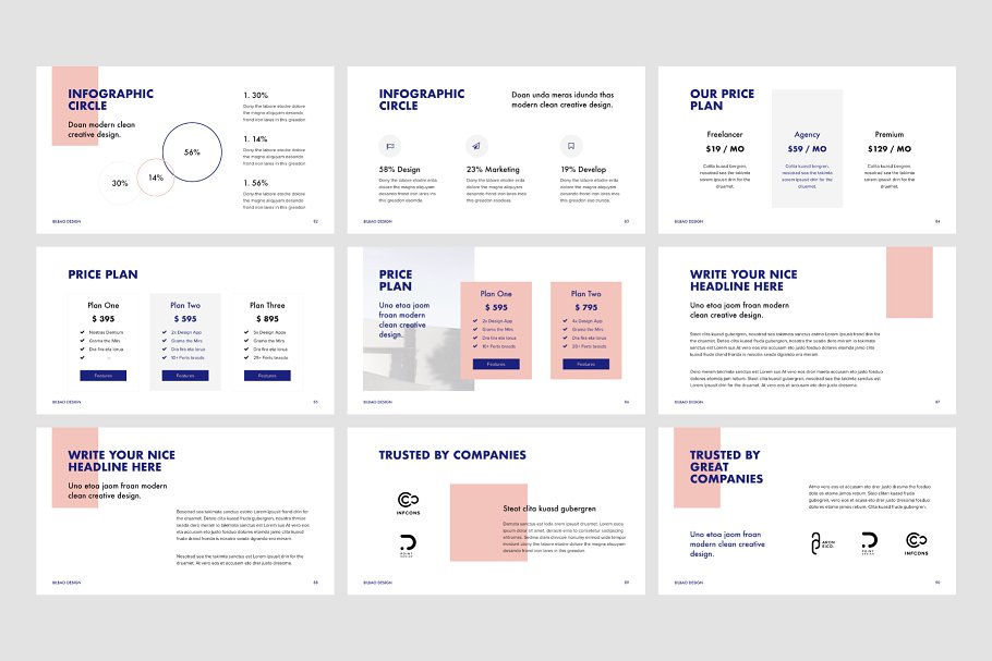 创意设计公司路演谷歌幻灯片模板 BILBAO – Google Slides + Bonus插图(13)