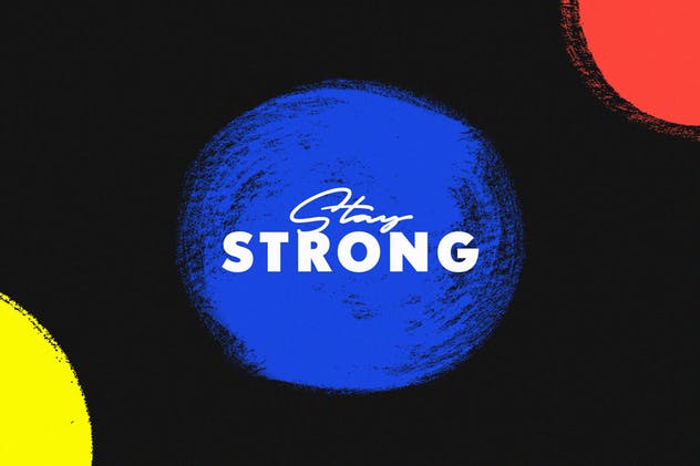 111个非凡令人着迷的PS画笔笔刷 Swirls & Strokes Brushes Set插图(15)