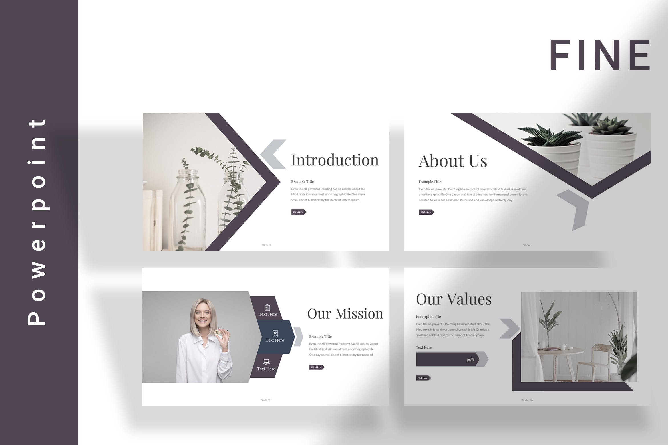 设计企业校园招聘宣讲会PPT模板下载 Fine Powerpoint插图