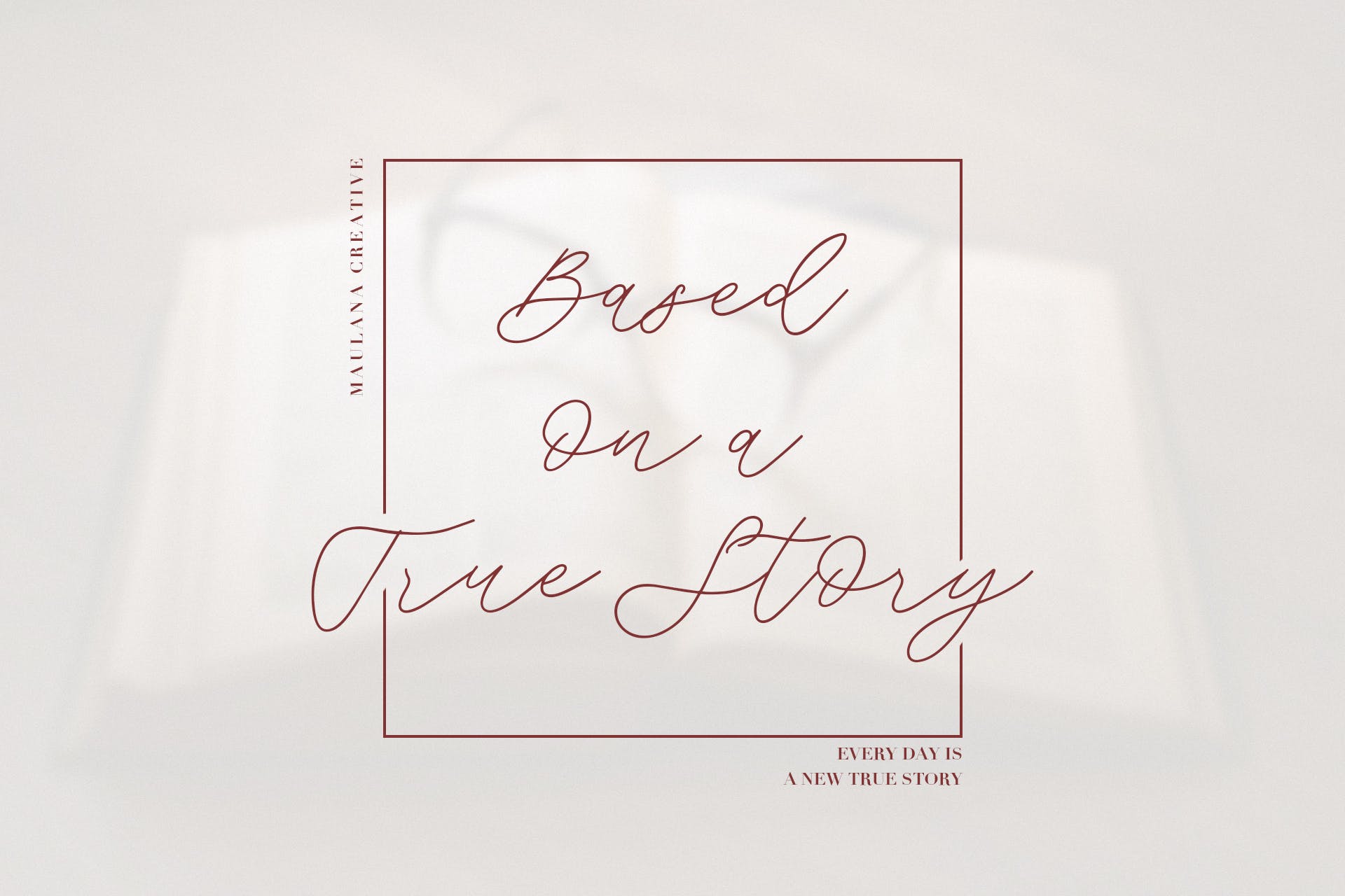 飘逸连笔钢笔书法字体下载 Weisston – Script Font插图(6)