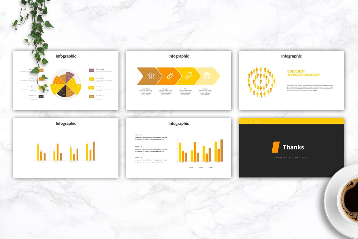 高品质的房地产建筑施工行业powerpoint幻灯片演示模板（pptx）插图(2)