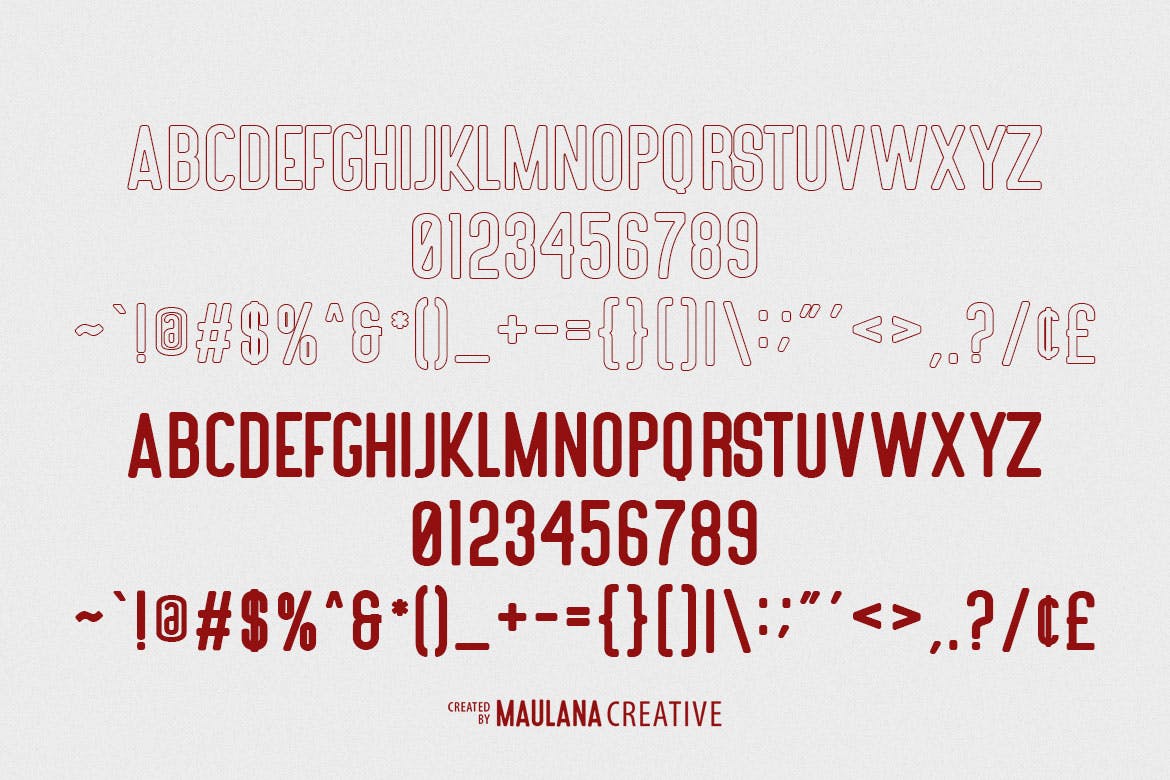 品牌VI/排版设计圆角无衬线字体素材库精选家族 Nubolts Rounded Sans Family Font插图(9)