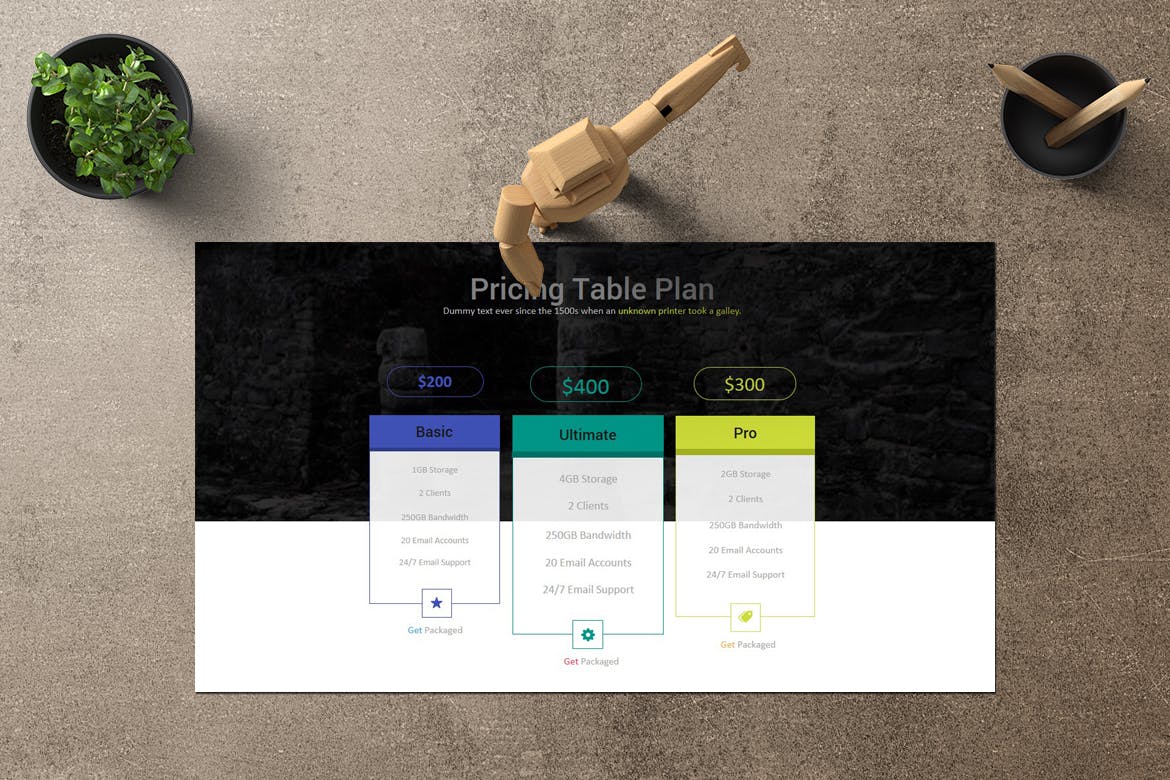 互联网企业宣传推广谷歌幻灯片设计模板 Hardwork Google Slides插图(2)