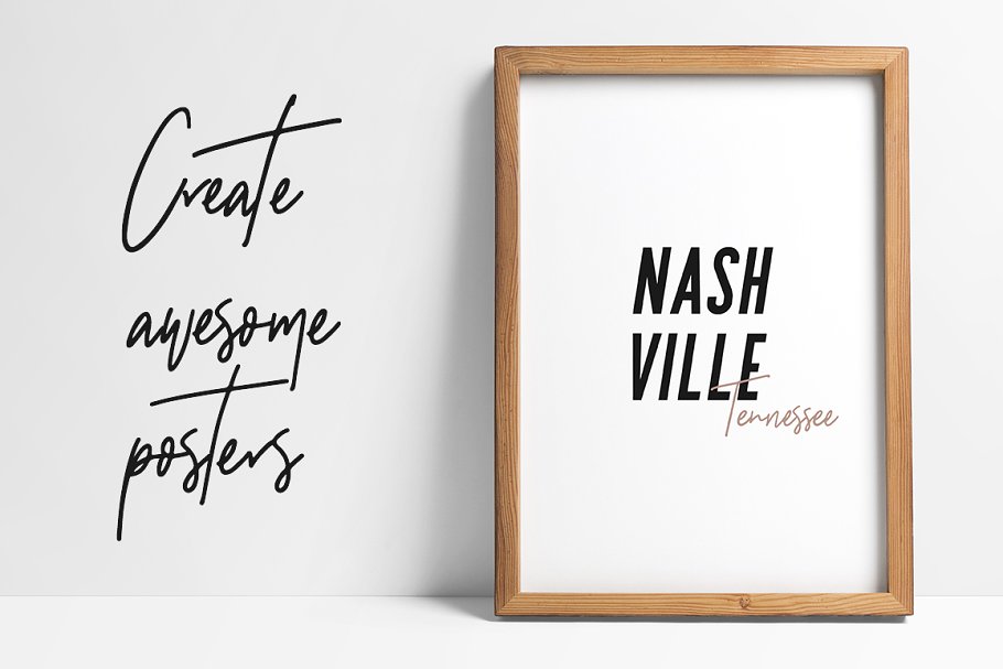 无衬线英文 Logo 字体+Logo 设计模板 Sydney | Font Duo + 12 Free Logos插图(5)