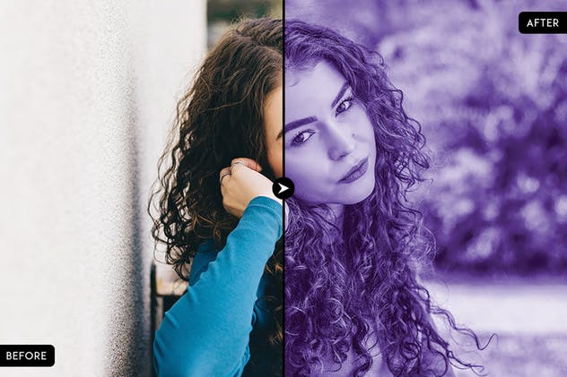 20个人像摄影双色调滤镜LR调色预设 20 Duotone Lightroom Presets插图(8)