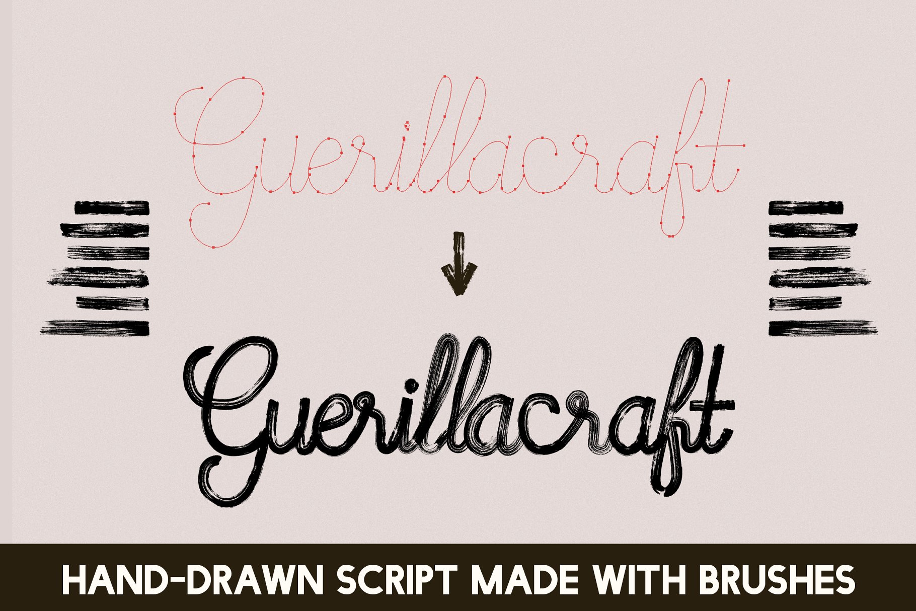 高品质AI手工画笔合集 Classic Strokes by Guerillacraft插图(3)