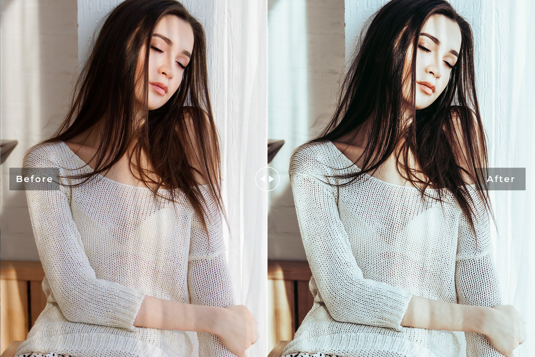 室内摄影棚必备调色滤镜素材库精选LR预设 Indoor Bright Mobile & Desktop Lightroom Presets插图(1)