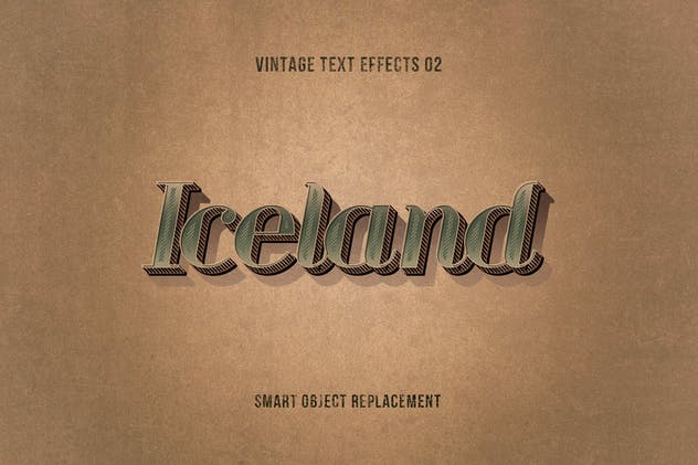 复刻电影加州梦风格文本图层样式 Retrica: Vintage Text Effects Pack插图(2)